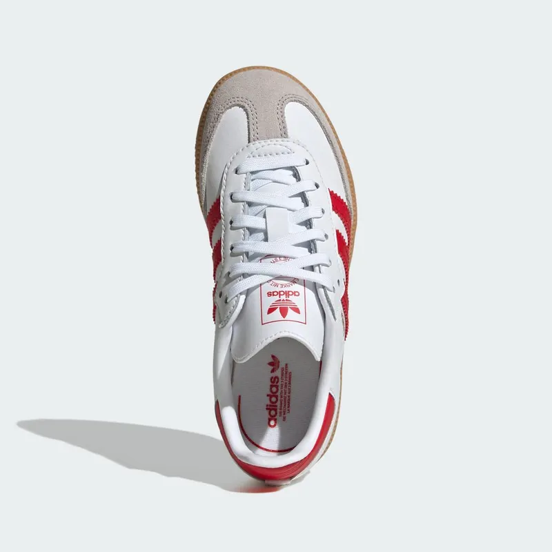 Adidas Samba OG Kids Cloud White / Better Scarlet / Gum (JQ2829)