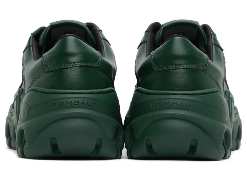 Rombaut SSENSE Exclusive Green Boccaccio II Sneakers (S22-B-043) (2)
