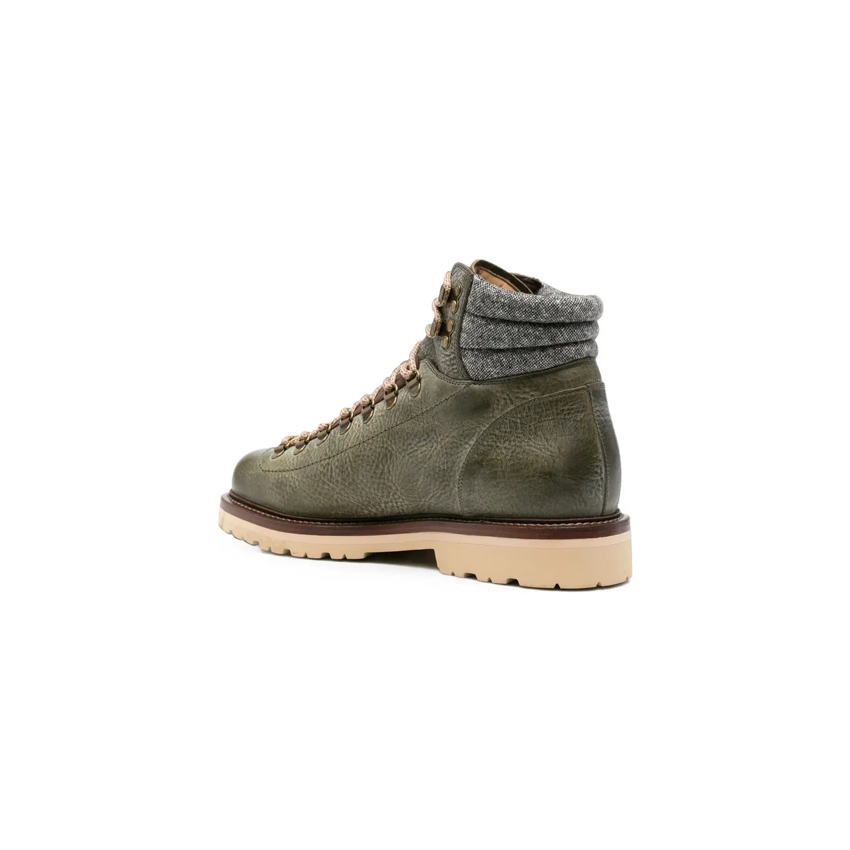 Brunello Cucinelli Lace-up Panelled “Green” (MZURCCS890 CMR73) (2)