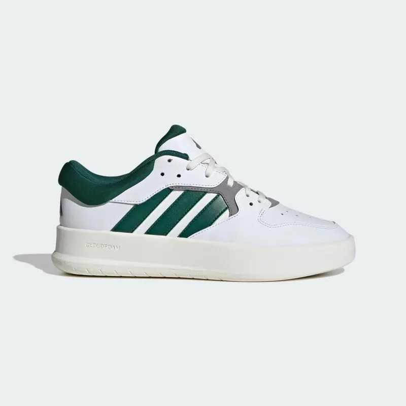 Adidas Court 24 Cloud White / Collegiate Green / Off White (ID1251)