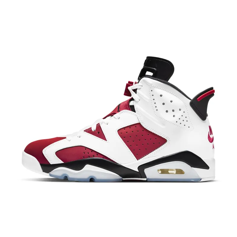 Jordan  6 Retro Carmine (2021) White/Black-Carmine (CT8529-106)