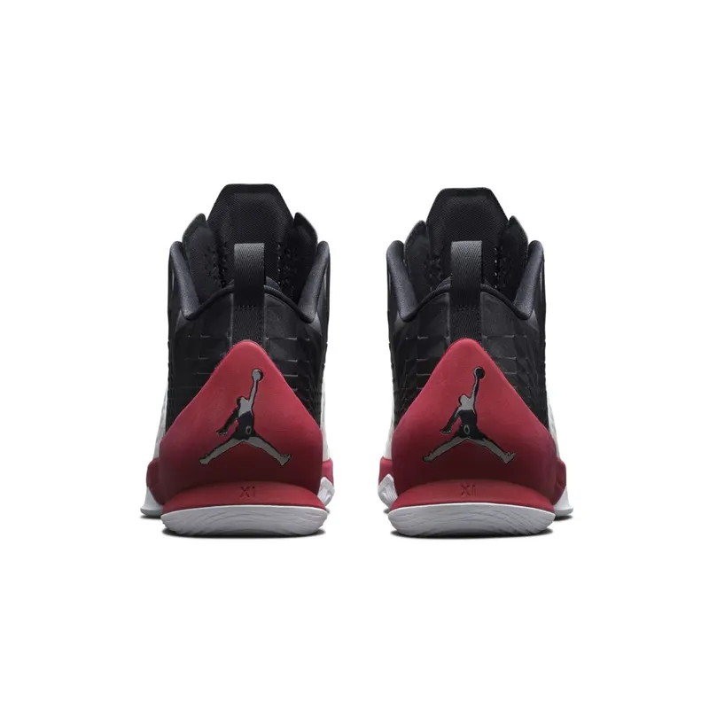 Jordan Melo M11 White White/Black-Gym Red (716227-101)