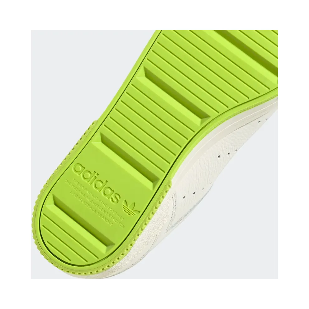 adidas Court Tourino Off White / Semi Solar Slime / Semi Solar Slime (H02183)