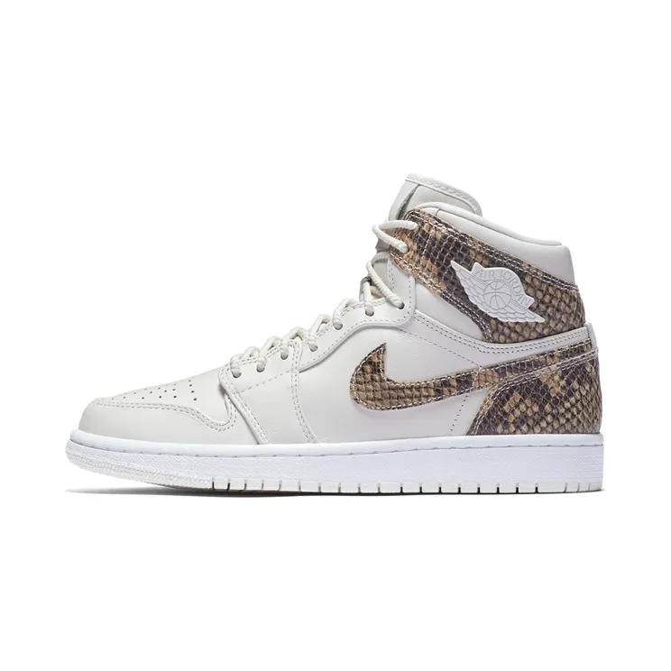 Jordan 1 Retro High White Snake (W) “Phantom / White” (AH7389-004)