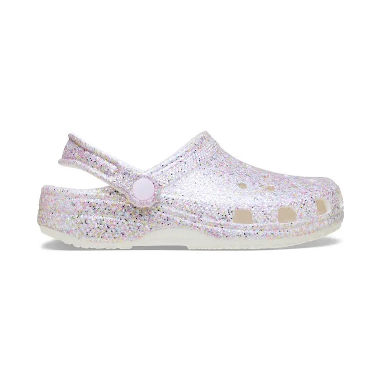 Crocs Classic Fantasy Glitter Clog White (212561-100)