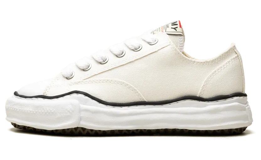 Maison Mihara Yasuhiro Peterson OG Sole Canvas Low “White” (A01FW702-WHT)