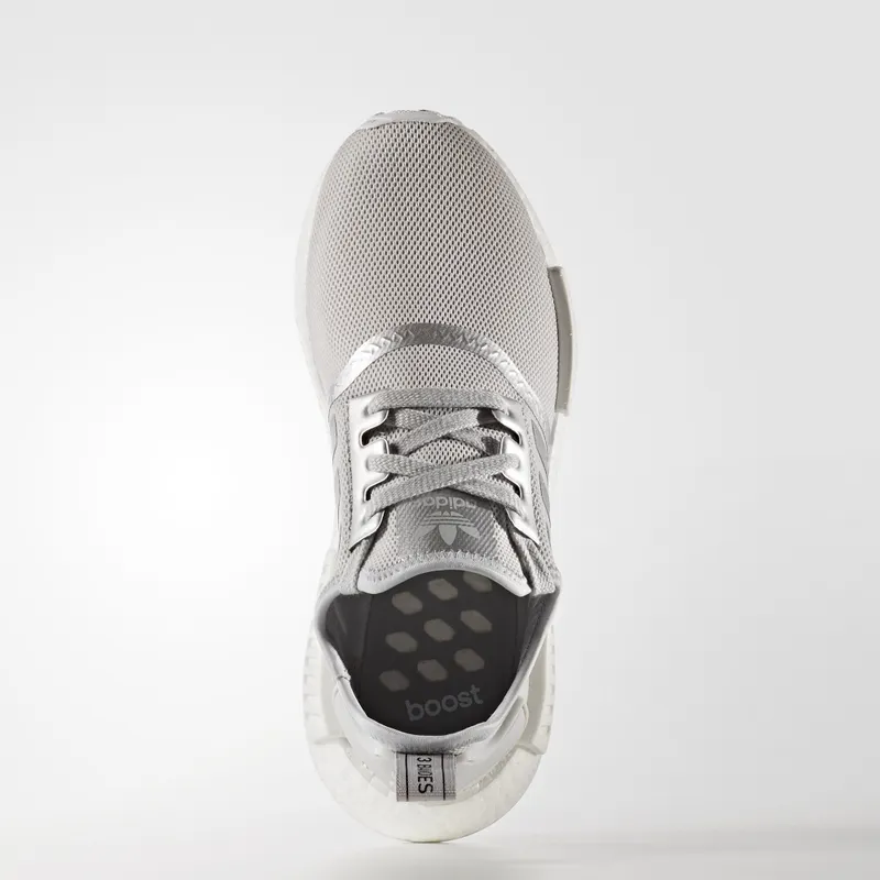adidas NMD R1 Silver Metal (W) Silver/White (S76004)