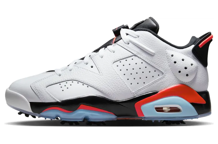 Air Jordan 6 Golf “White / Infrared 23 / Black” (DV1376-106)