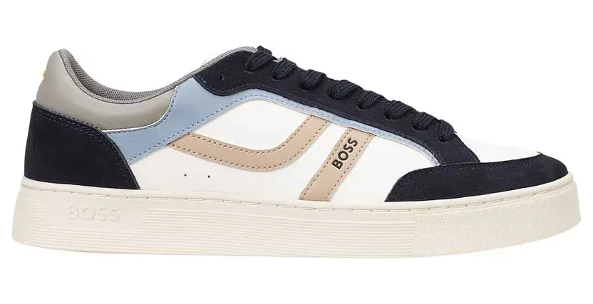 Boss – Rhys Tenn Sneakers – Heren – Schoenen – Wit (50562799-461)