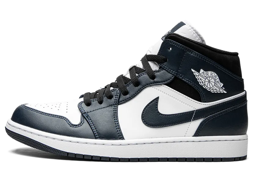 Air Jordan 1 Mid Dark Teal (GS) (554725-411)