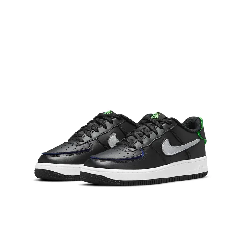 Nike Air Force 1/1 Older Kids’ Black (DH7341-001)