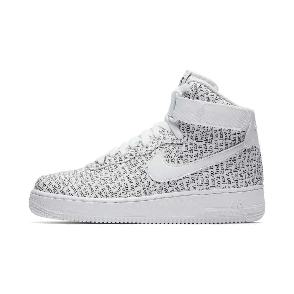 Nike Air Force 1 High Just Do It Pack White (W)