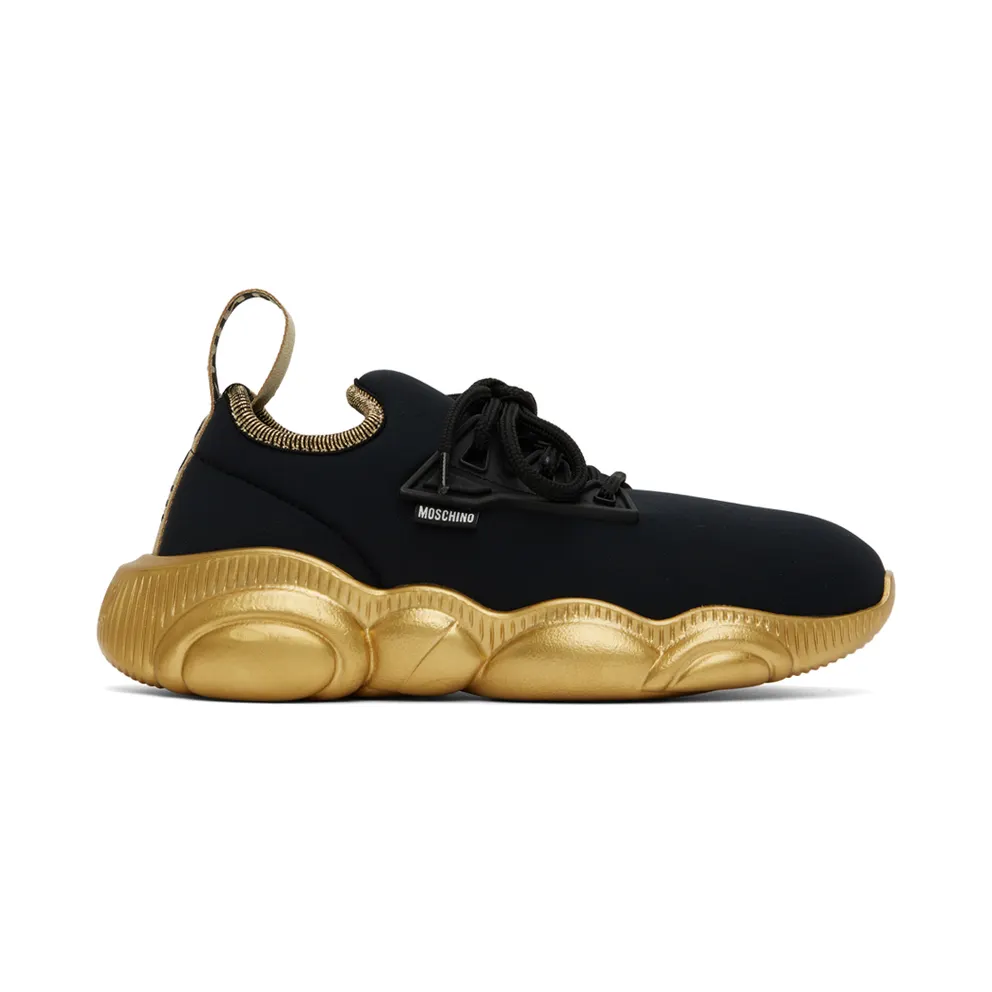 Moschino Black & Gold Teddy Contrasts (MA15163G0F_MNA_00A)