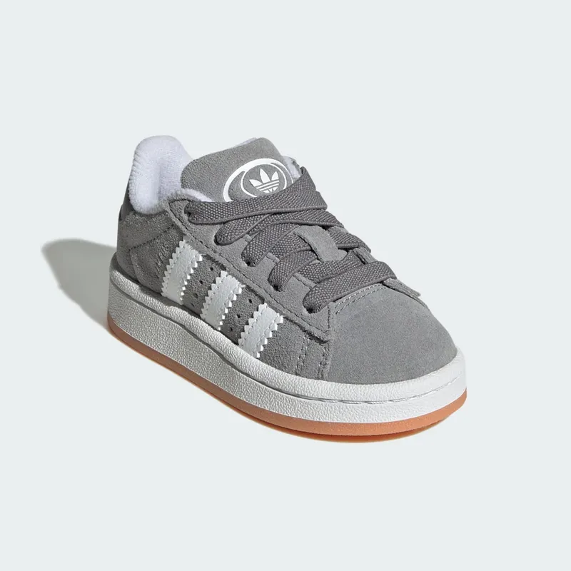 Adidas Campus 00s Comfort Closure Elastic Lace Kids Grey Three / Cloud White / Cloud White (IH8899)