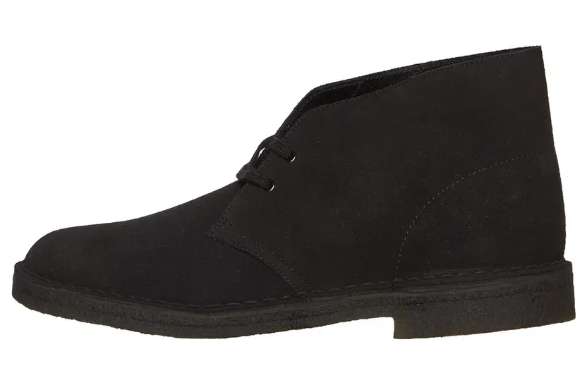 Clarks Originals Desert Boot Black Suede (26138227)