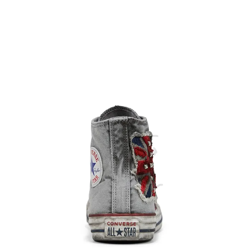 Converse Distressed UK Flag Chuck Taylor All Star High Top (167388C)