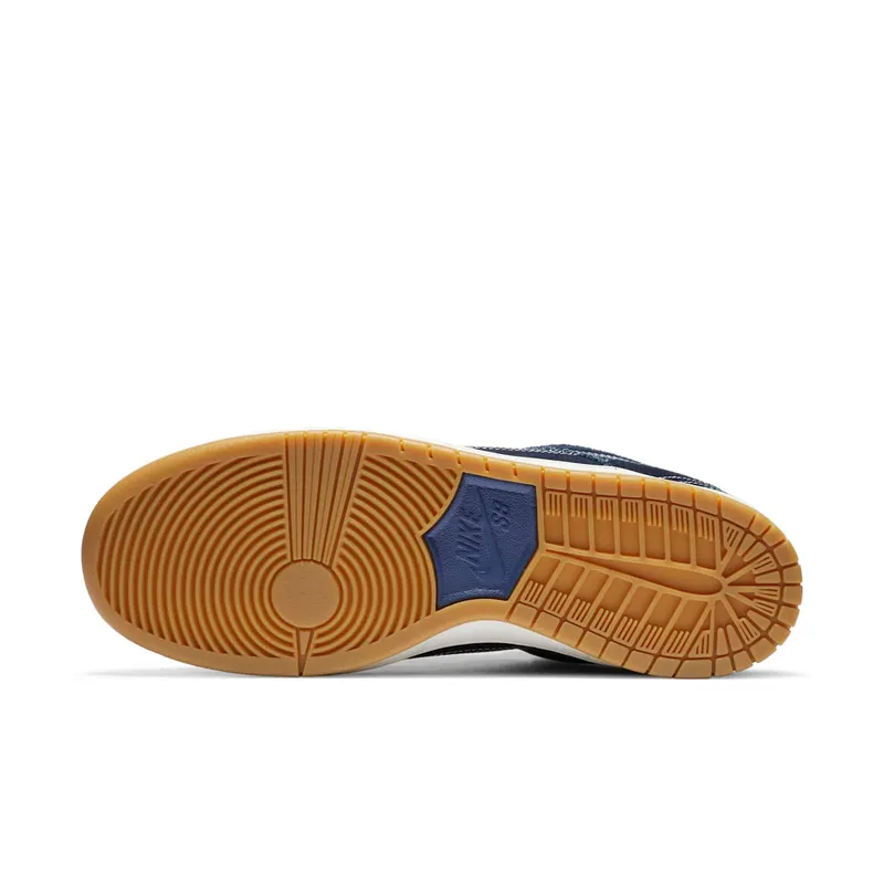 Nike SB Dunk Low Denim Sashiko Mystic Navy/Mystic Navy-Gum Light Brown-Sail (CV0316-400)