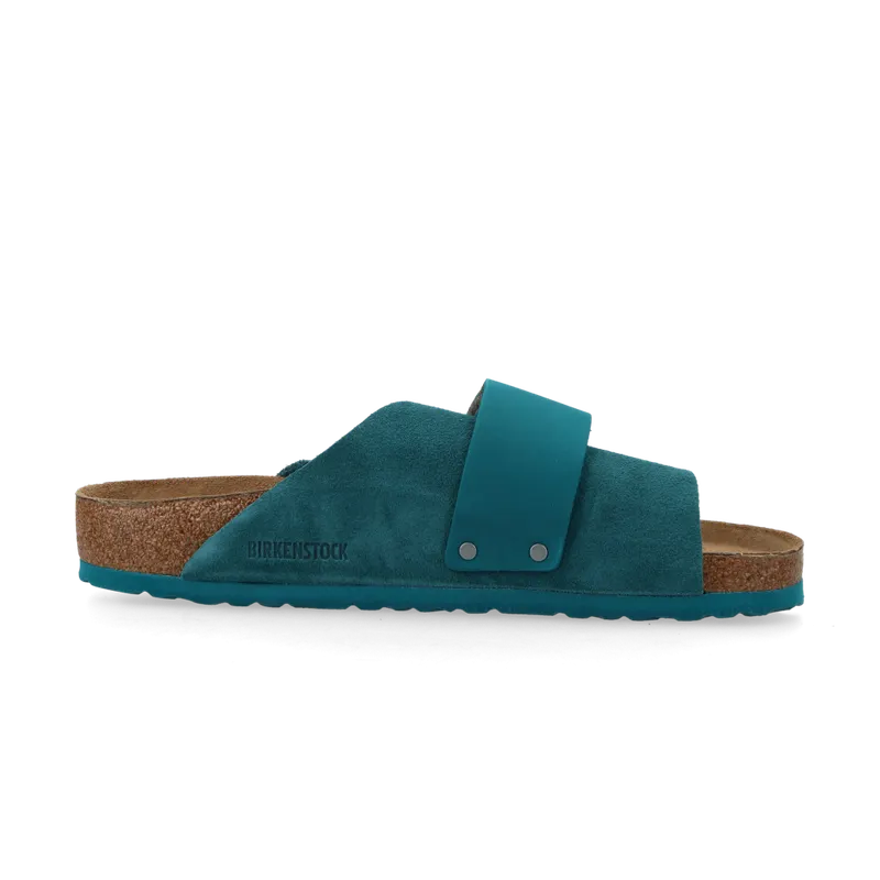 Birkenstock Kyoto Nubuck/Suede Leather (deep turquoise) – 1026801