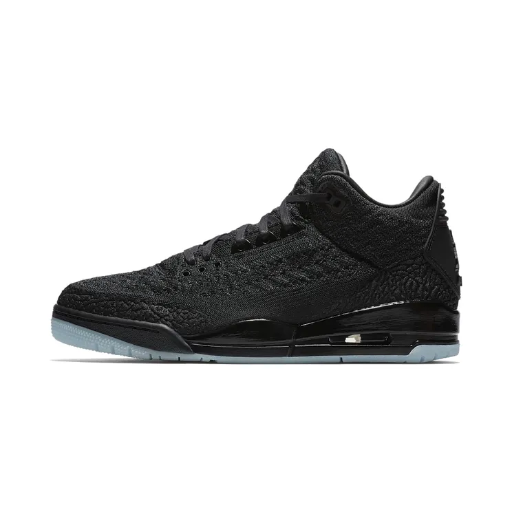 Air Jordan Nike AJ 3 III Flyknit “Black / Anthracite” (AQ1005-001)