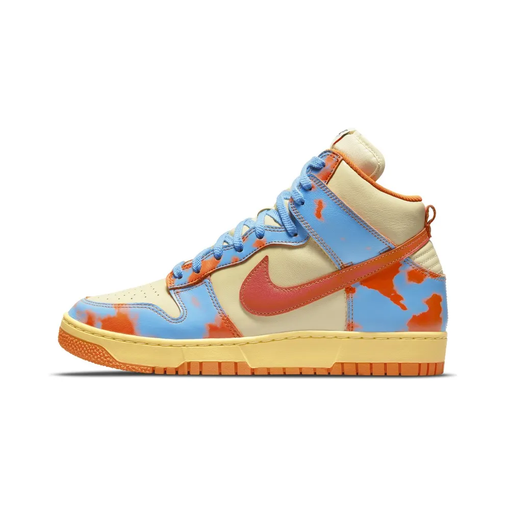 Nike Dunk High 1985 Orange Acid Wash – “Orange / Blue” (DD9404-800)