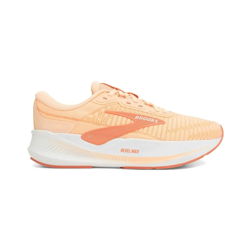 Brooks Revel Max Peach Echo White (120470-1B-866)