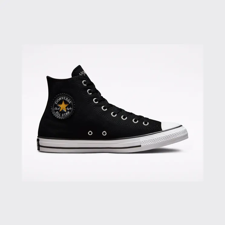 Converse Converse x Basquiat Chuck Taylor All Star Black/White/Yellow (172586C)