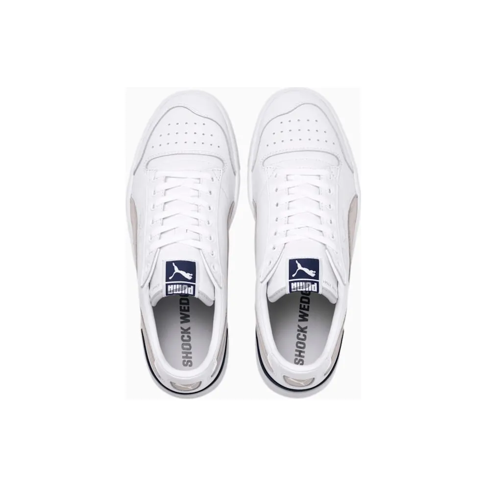 Puma Ralph Sampson Low OG White Grey Violet Peacoat Puma White/Gray Violet-Peacoat (370719-01)