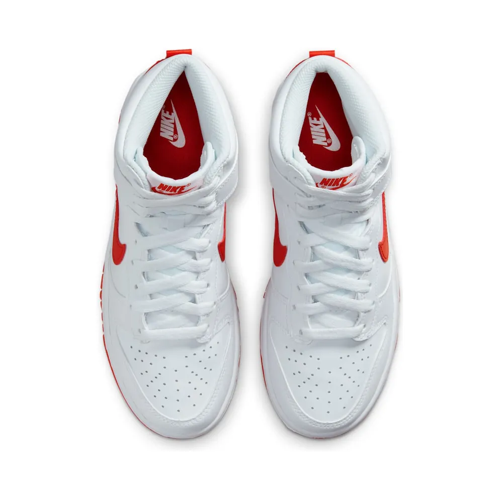 Nike Dunk High “White / Picante Red” (DB2179-111)