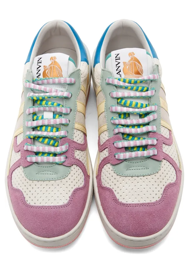 Lanvin Multicolor Clay Sneakers (FM-SKDK00-VEPE-P22) (5)