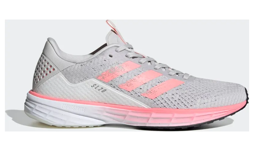 Adidas SL20 Summer.Rdy ‘Grey Flash Red’ Grey One/Light Flash Red/Cloud White (FU6616)