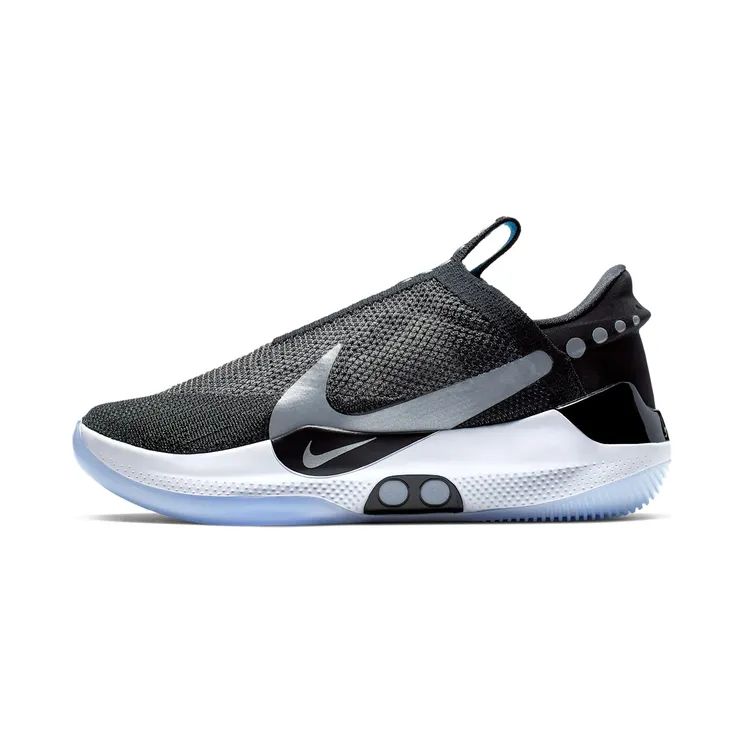 Nike Adapt BB Black Pure Platinum “Black / White / Reflect Silver” (AO2582-001)