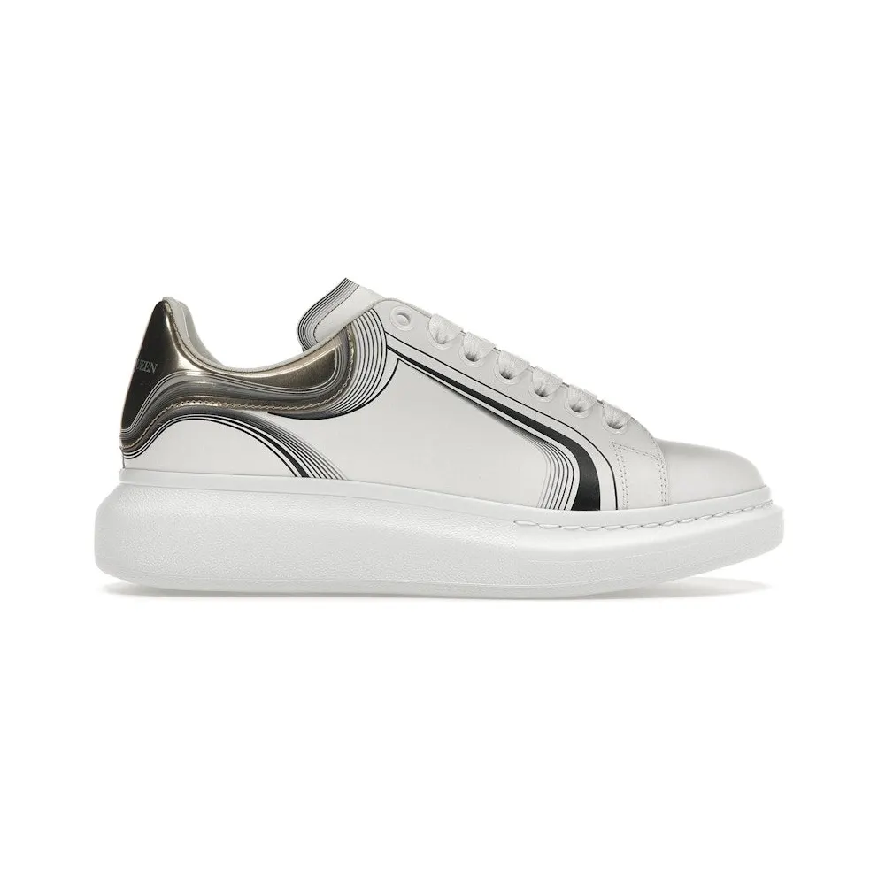 Alexander McQueen Oversized White Silver (750336WIDJP8834)