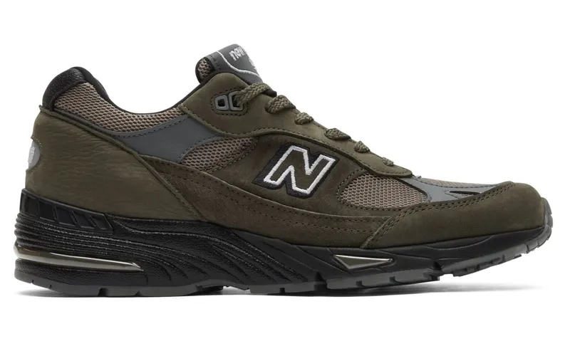 New Balance 991 MiUK Olive Tan (M991FDS)
