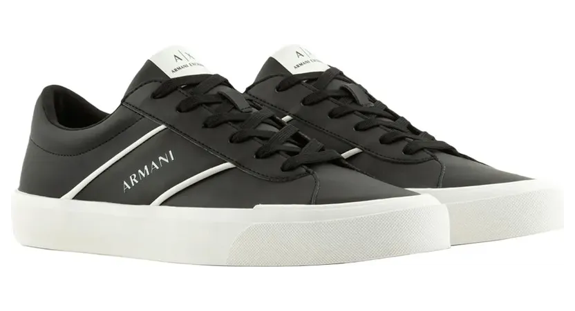 Armani Exchange Armani sneaker Black / Optical White (XUX165XV758S2777M)