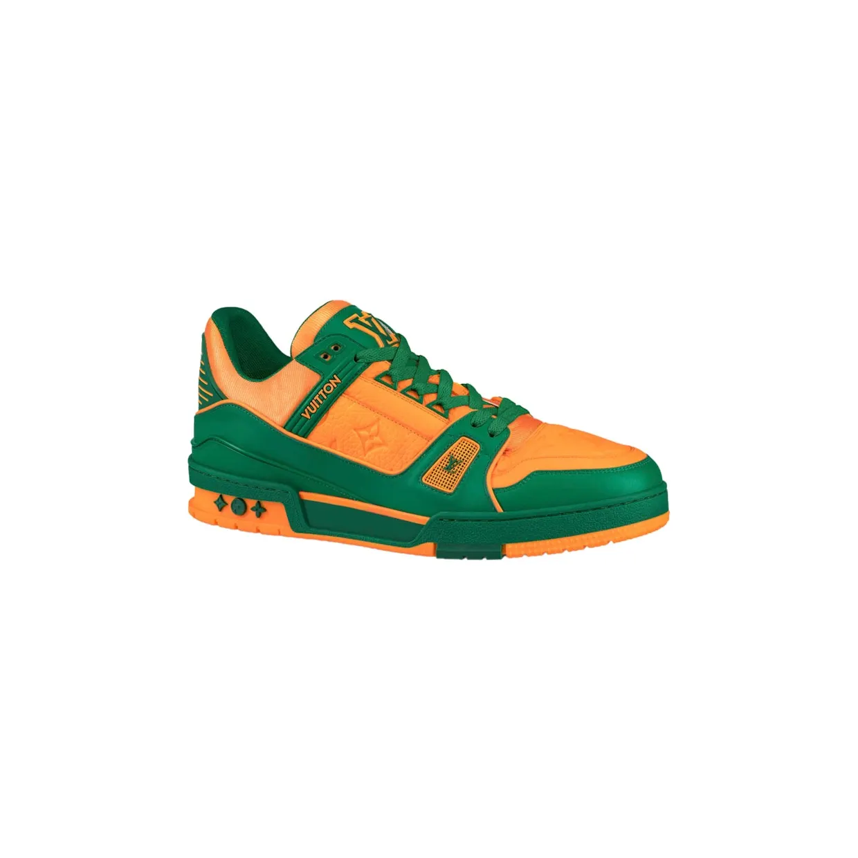 Louis Vuitton Trainer Green Orange (1A8WFY)