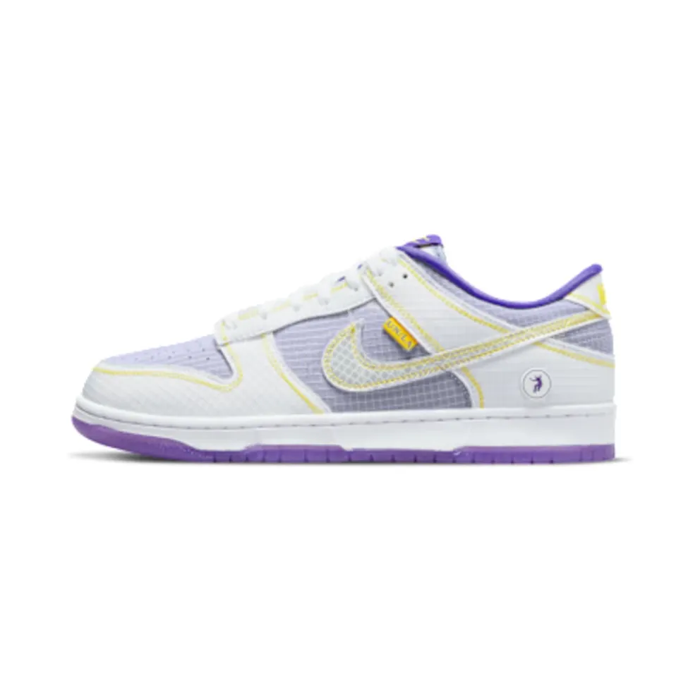 Nike Dunk Low Union Passport Pack Court Purple – “Grey / Purple / Yellow” (DJ9649-500)