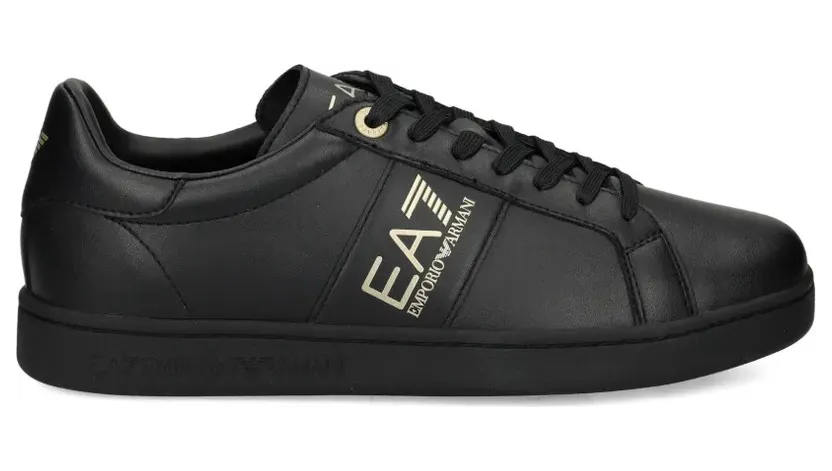 Ea7 Emporio Armani EA7 Classic leren – Black (AF10848)