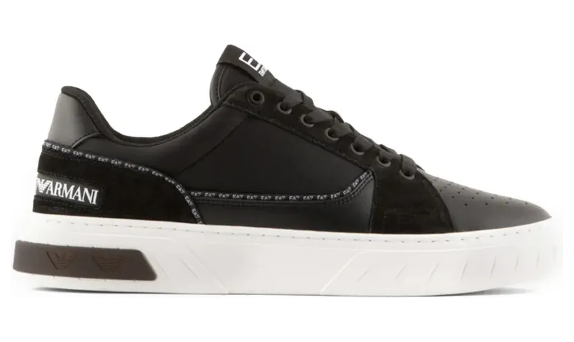 Ea7 Emporio Armani mit Schnürung – Black (X8X144XK335)