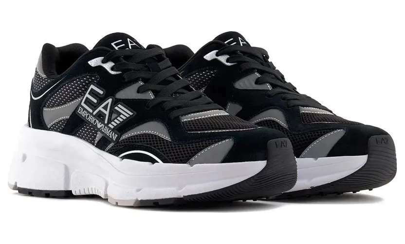Ea7 Emporio Armani sneaker Black / Silver (X8X237XK425N76310)