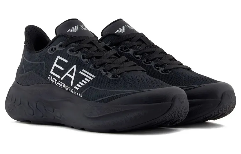 Ea7 Emporio Armani sneaker Full Black / Silver (X8X245XK442MC2707)