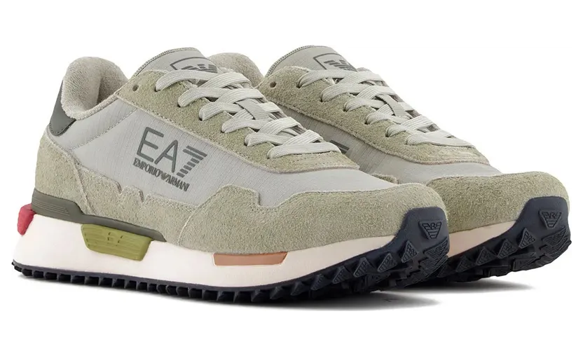 Ea7 Emporio Armani sneaker London Fog / Grape Lea (7X000380AF19175MZ2297)