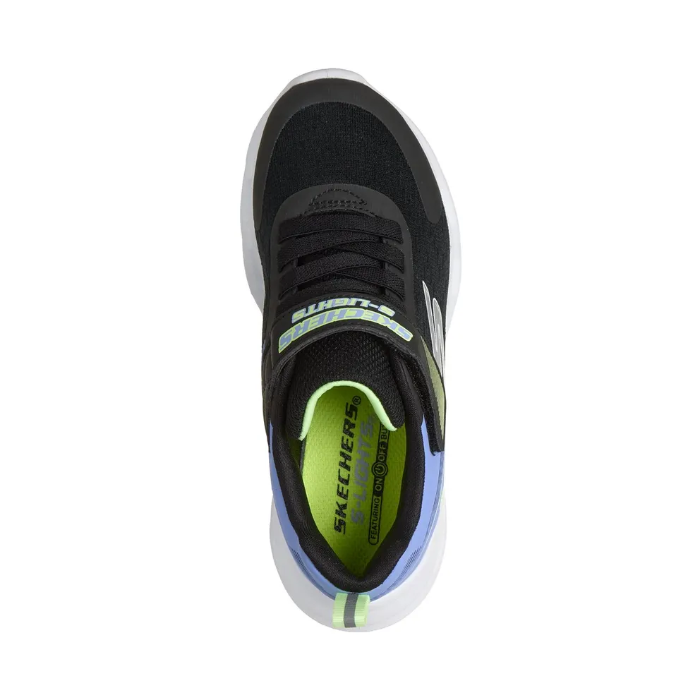 Skechers S-Lights: Glide-Step Lights Black (303730CBLK)