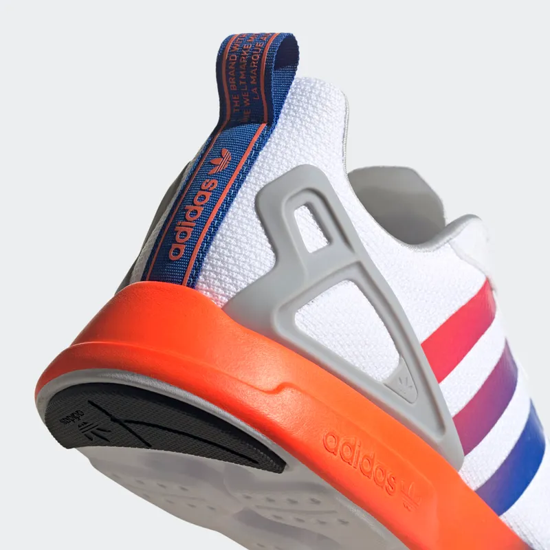 Adidas ZX 2K Flux Cloud White / Core Black / Blue (FX2044)