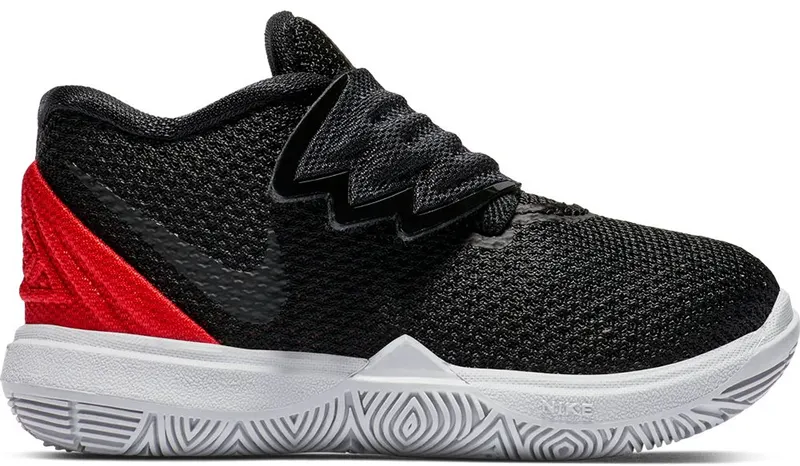 Nike Kyrie 5 Bred (TD) University Red/Black-Pure Platinum (AQ2459-600)