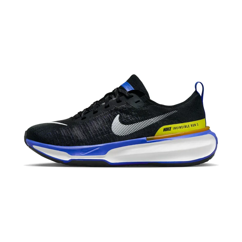 Nike ZoomX Invincible Run 3 “Black Racer Blue High Voltage White” (DR2615-003)