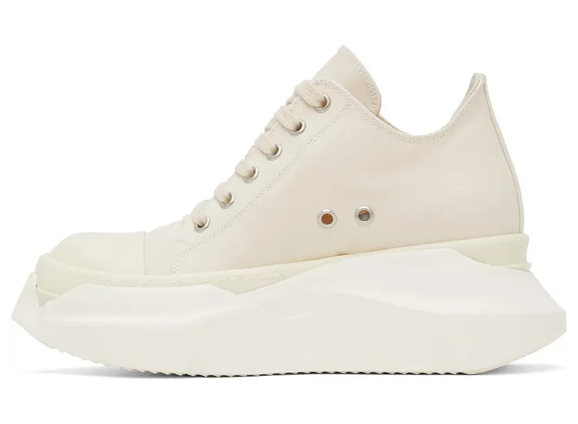 Rick Owens Drkshdw Off-White Abstract Sneakers (DS01B7842 MU) (3)
