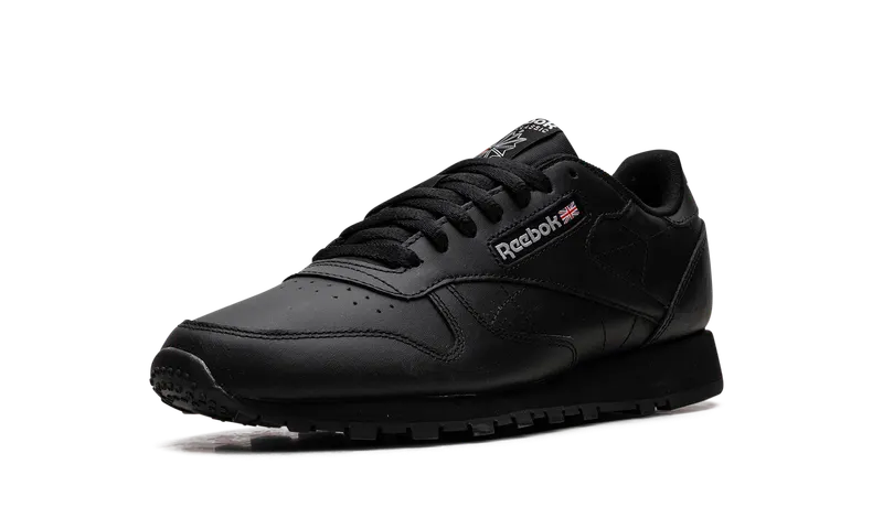 Reebok Classic Leather Shoes Core Black / Core Black / Pure Grey 5 (GY0955)