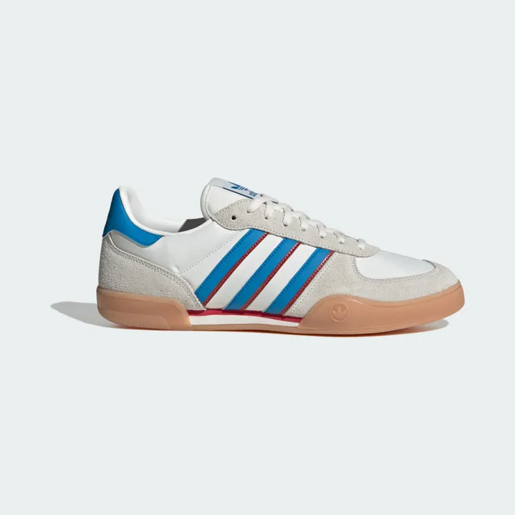 adidas Squash Indoor Core White / Bright Blue / Gum (ID2862)