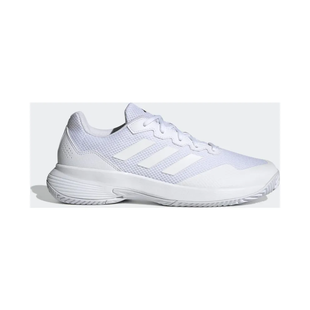 Adidas Gamecourt 2.0 Tennis Shoes Cloud White / Cloud White / Matte Silver (IG9568)