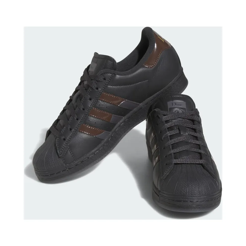 adidas Dime Superstar ADV Carbon / Grey Five / Brown (FZ6003)